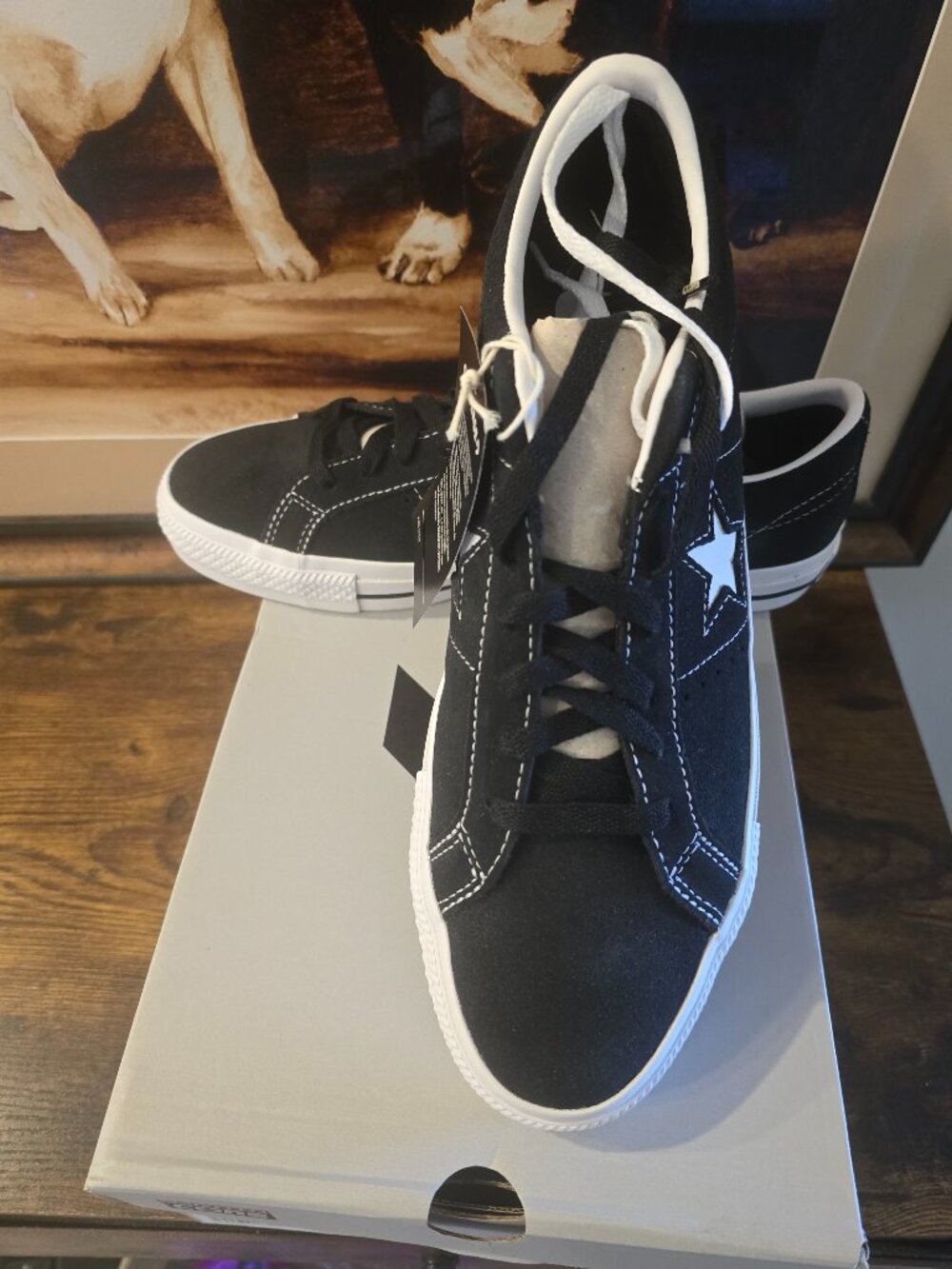 Converse Cons One Star Pro Suede - Black/White [171327C] Mens Sz 11 US NEW
